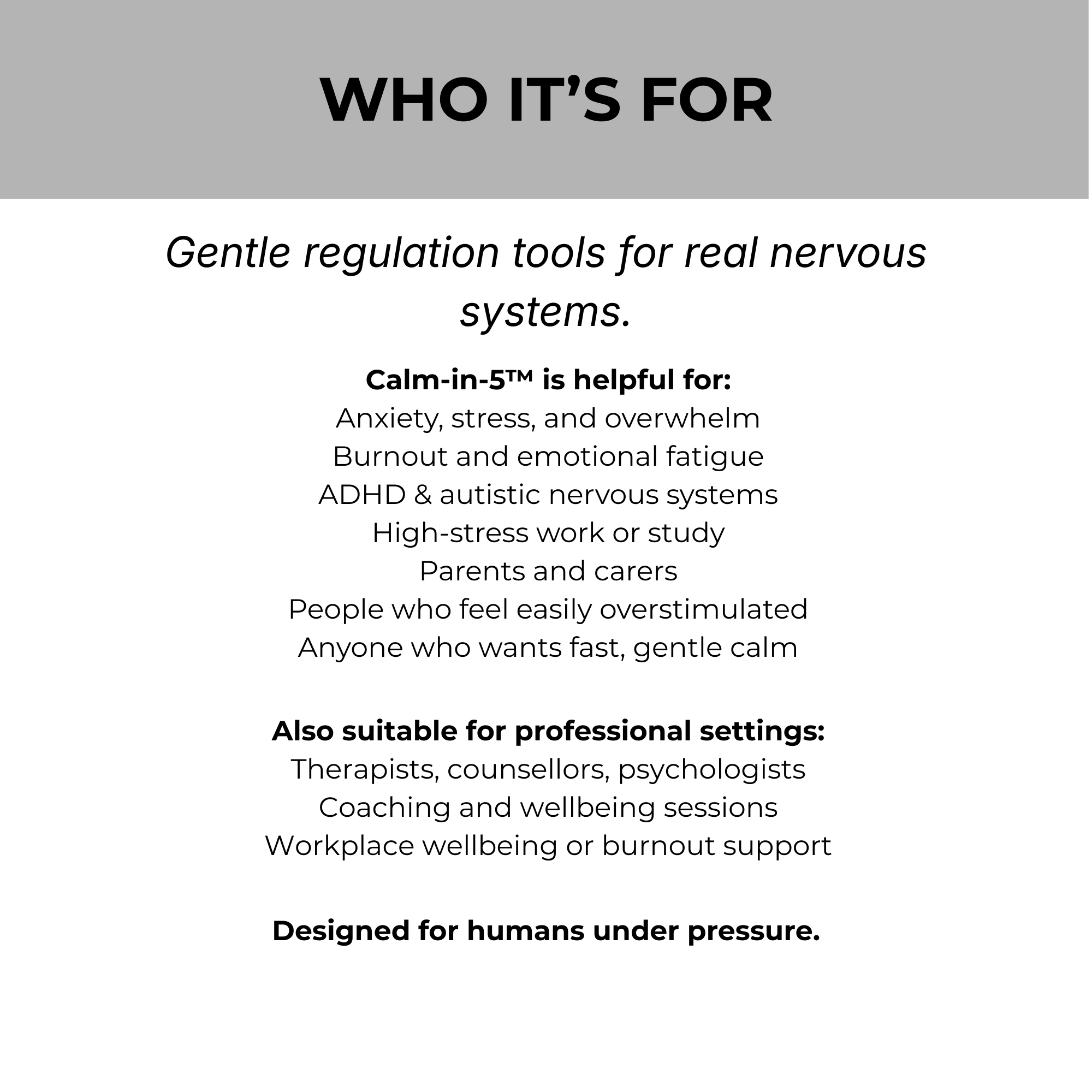 Calm-in-5™ Micro-Regulation Card Deck (Digital Download) - Image 3