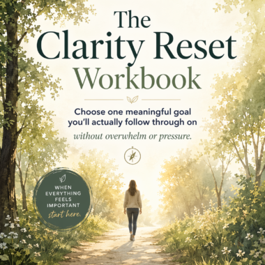 Clarity Reset Workbook