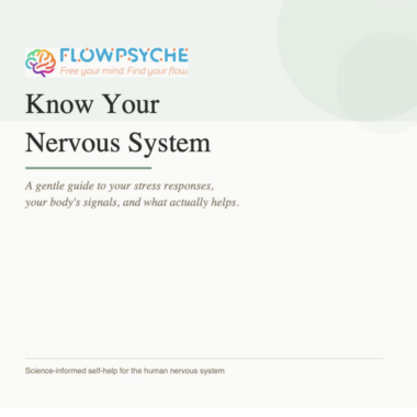 Nervous System Guide | Fight Flight Freeze Fawn Stress Responses (PDF Download)