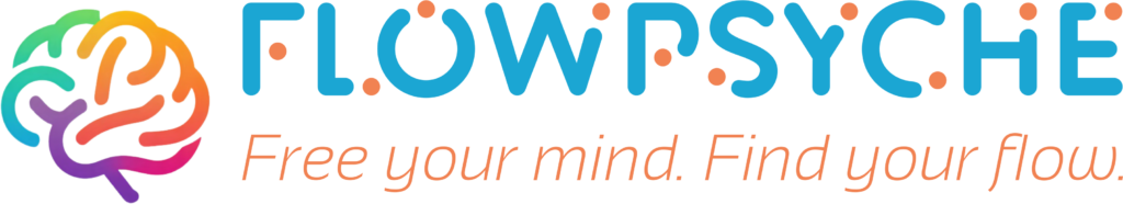 FlowPsyche logo — Free your mind, find your flow